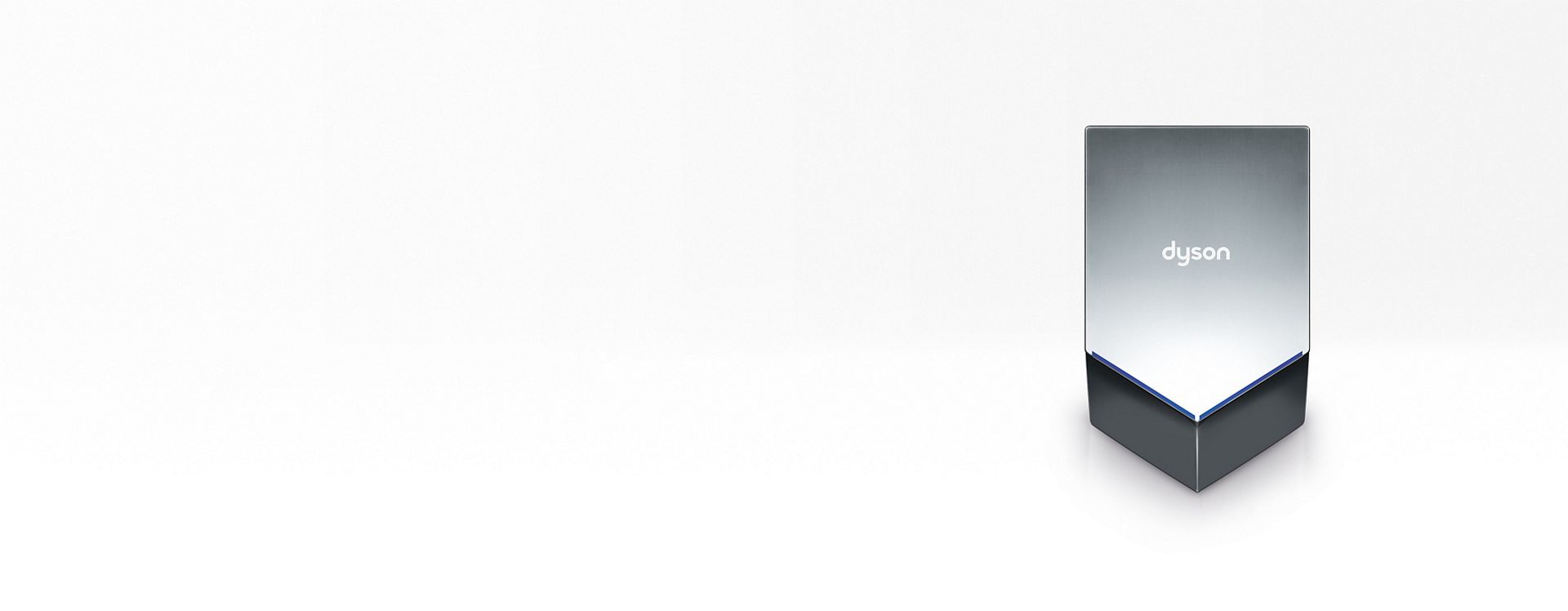 亚盈 Airblade™ V 干手器，洁净卫生的性能，专为紧凑空间而设计